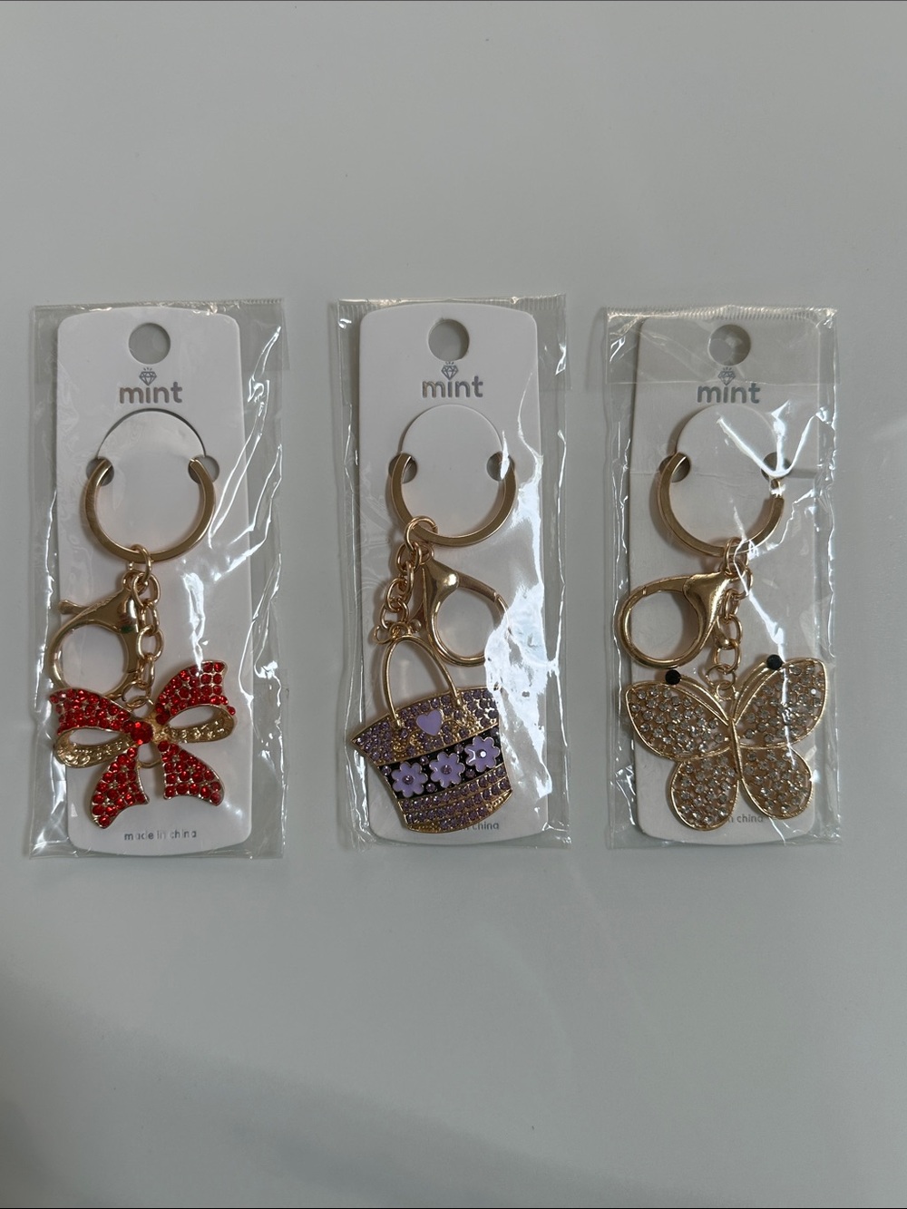 Bag Charm Trio NWT